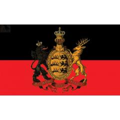 LÄNDERFAHNE / KÖNIGREICH WÜRTTEMBERG